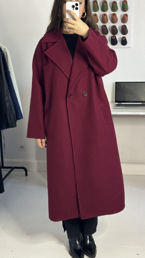 samia closet Manteau en cachemire